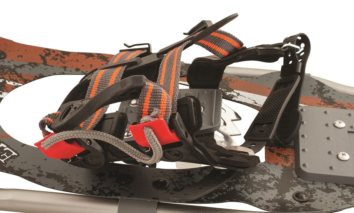 Truger Trail Men and Women's Lightweight 21" Aluminum Frame Snowshoe Kit, Quick Tight Bindings