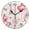 Black, variant on YAZAOO Decorative Wall Clock Size:25cm Sweet Parisian Whimsy Design Pattern Clock