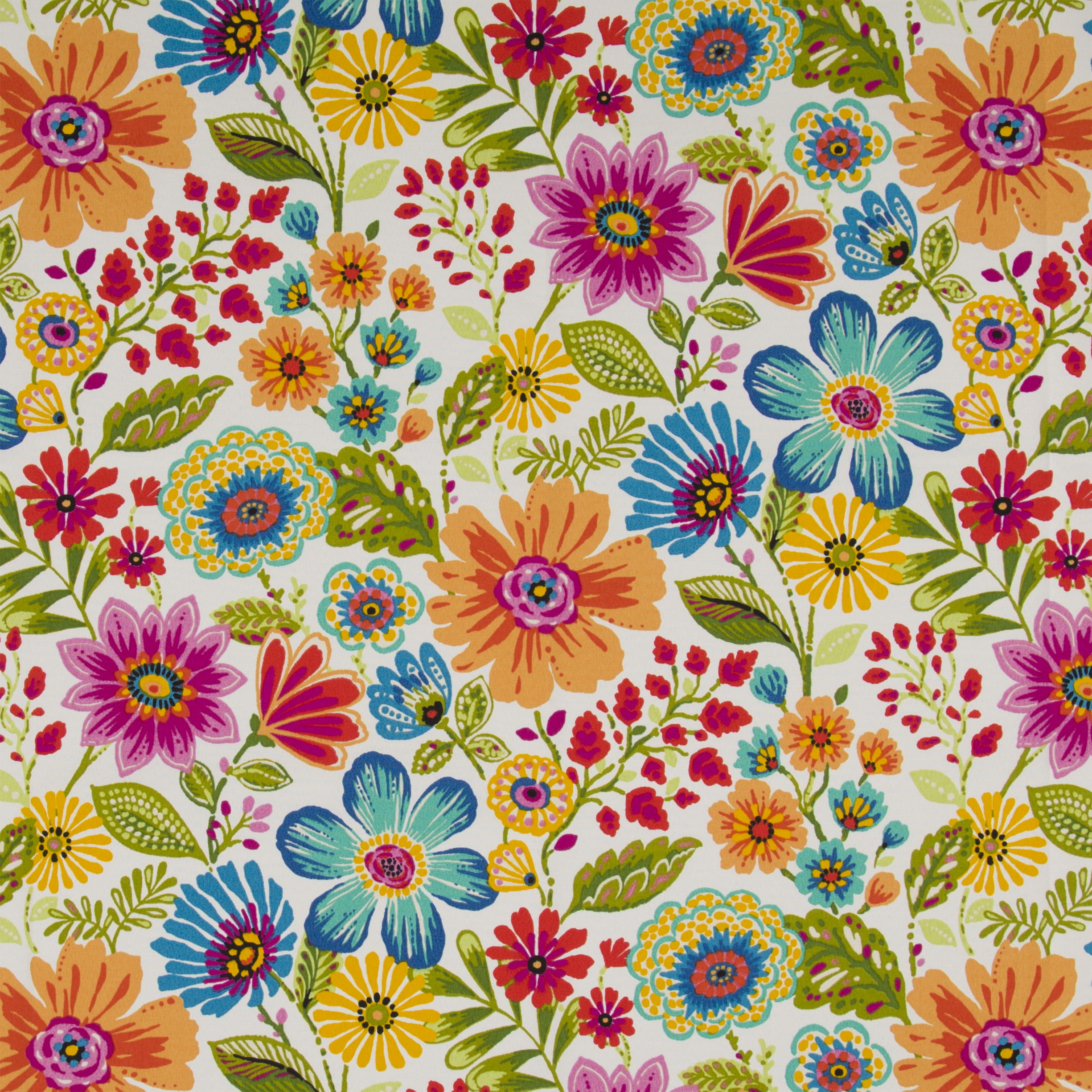 Sorra Home Multi Floral Indoor/Outdoor Lounge Chair Cushion, Bristol