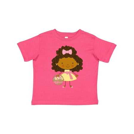 

Inktastic Easter African American Girl Gift Toddler Toddler Girl T-Shirt