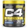 C4 Sport Pre Workout Powder Blue Raspberry - NSF Certified for Sport + Preworkout Energy Supplement for Men & Women - 135mg Caffeine + Creatine Monohydrate - 30 Servings