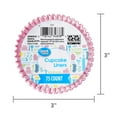 thumbnail image 6 of Great Value Cupcake Liners, Pink, 75 Count, 6 of 7
