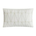 thumbnail image 4 of Chic Home Janea 9-Piece Geometric Clip Jacquard Comforter Set, King, Beige, 4 of 7