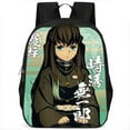 thumbnail image 1 of Demon Slayer Backpack Demon Slayer: Kimetsu no Yaiba Pillar Training Edition Student Backpack Large Capacity College Style Backpack, 1 of 1