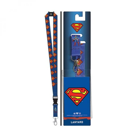 Superman 805406 Lanière Logos Répétitifs Superman