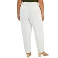 thumbnail image 2 of Calvin Klein Womens Plus Pleat Front Wear To Work Ankle Pants, 2 of 2