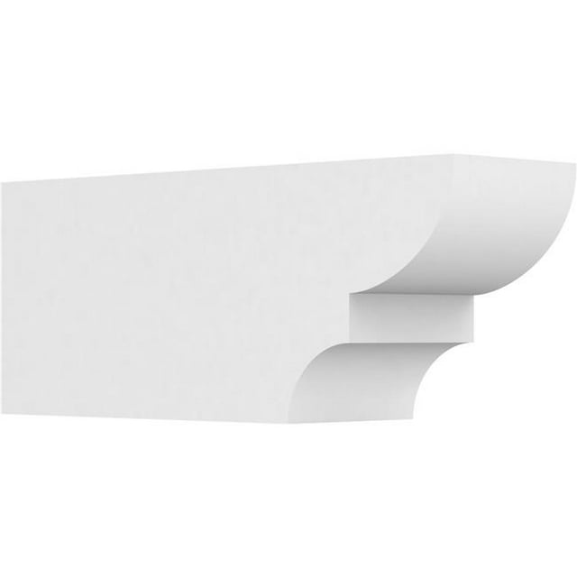 Ekena Millwork RFTP06X08X20RID 8 x 6 x 20 in. Standard Ridgewood Architecture Grade Queue de Chevron PVC
