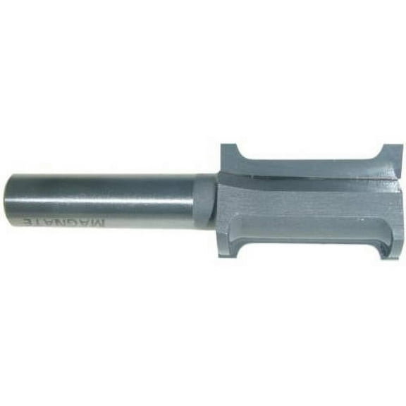 Magnate 5986 Double Easing Router Bit - 1-17/64" Opening, 9/64" Cutting Depth, 1/8" Radius, 1-1/2" Shank Length, 1-1/32" Overall Diameter