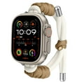 thumbnail image 2 of for Apple Watch 38/40/41/42mm(Series11 10) Band – Woven Umbrella Rope Wristwatch Band, Adjustable Breathable Slim Braided Watch Strap for iWatch Series 11 10 9 8 7 6 5 4 3 2 1 SE3/2/1, A, 2 of 7