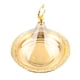 thumbnail image 5 of Plato Para Servir Cloche, Atractivo Plato Decorativo Con Cúpula, Acrílico Dorado De Acero Inoxidable Para Fiesta, 5 of 7