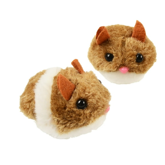 Interactive Moving Hamster Toy for Cats - Realistic Play Catch Training Supplies for