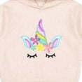 thumbnail image 3 of Inktastic Unicorn Face Toddler Hoodie, 3 of 4