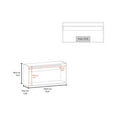 thumbnail image 4 of Wooden Cabinets, Zurich Wall Cabinet, Double Door, Wide, One Shelf, Kitchen, Storage Cabinet, White, White Living Room Cabinets,Mdf Cabinets With Doors, Furniture Primary Living Space Cabinets, 4 of 8