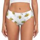 thumbnail image 1 of Fotbe Bee Calzones Estampados para Mujer – Ropa Interior de Algodón, Cómoda, Suave y Elástica-Small, 1 of 6