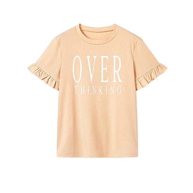 Camiseta para mujer de verano, ajuste regular, camiseta básica ligera para oficina, trabajo, calle XL