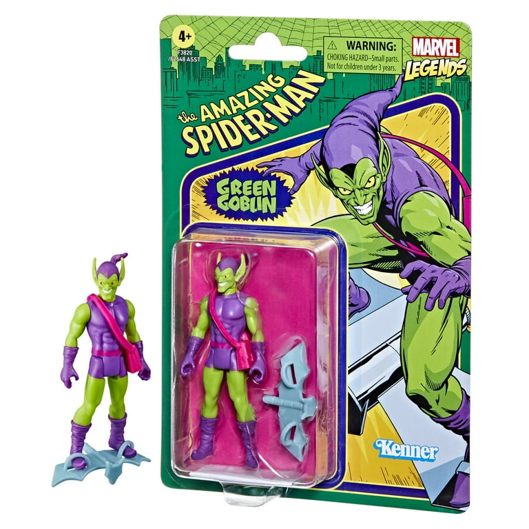 MARVEL LEGENDS GREEN GOBLIN フィギュア　開封品 Amazon.com: Marvel Legends Series 3.75-inch Retro 375