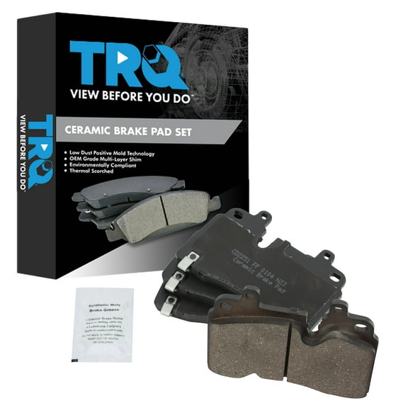 TRQ Front Ceramic Brake Pads Fits 2019 Cadillac CT6 2020-2021 Chevrolet Corvette BFA19074