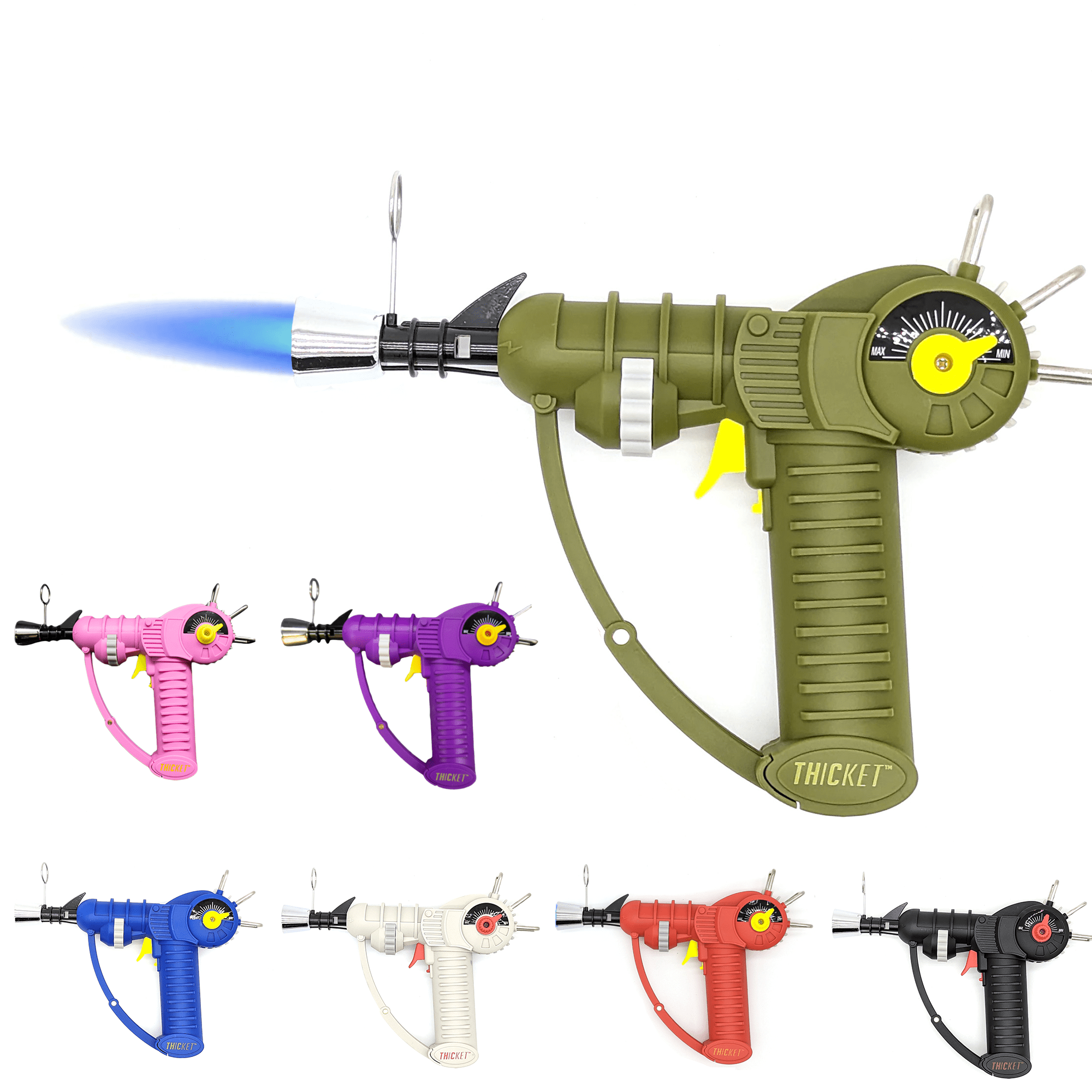 Raygun Torch, Adjustable Flame and Safety Lock - Black - Walmart.com