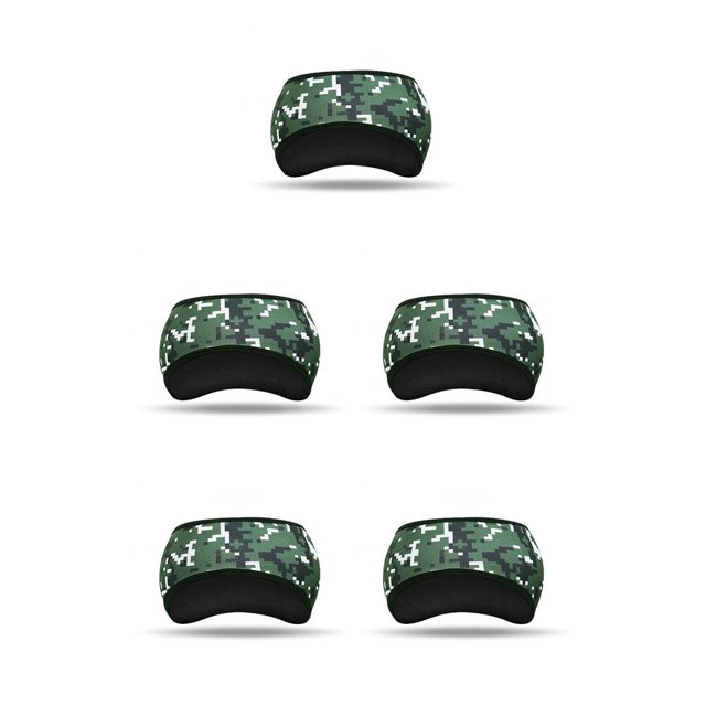 Sonducket Diademas Unisex Invierno Cómodo Vellón Elástico Protección para la cabeza Esquí Deporte Calentadores para los oídos Bandas para el cabello Type2 NO2