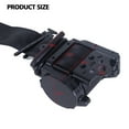 thumbnail image 3 of 2 Set Safety Belt 3 Point Seat Belt, Retractable Seat Strap, Adjustable Car Seat Lap Belt Universal for Cars Trucks Black, 3 of 12