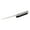Silver, variant on Professional Rat Tail Teasing Brush for Back Combing, Gold Handle, Soft Nylon Bristles, 9.8 inches / 25 cm
