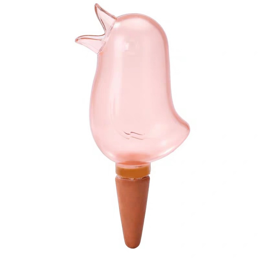 Garden Spike Birds Potted Indoor Drip Watering System Plant Waterers Automatic Watering Tool RED