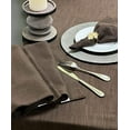 thumbnail image 4 of Fennco Styles Everyday Design Solid Color Table Runner 16" W x 54" L - Plain Chocolate Table Cover for Home, Farmhouse Décor, Banquets, Family Gathering and Special Occasion, 4 of 4