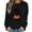 Black, variant on Sweatshirts for Women Halloween Printed Long Sleeve Hooded Hoodie