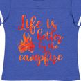 thumbnail image 4 of Inktastic Life's Better Campfire Girls Toddler T-Shirt, 4 of 5