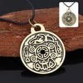 thumbnail image 3 of Collar De Amuleto De Dinero, Joyería De Estilo Retro, Colgante Feng Shui, Amuleto De Moneda De La Suerte Para Buena Suerte, 19,7 Pulgadas, 3 of 8