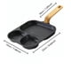 thumbnail image 3 of 3-In-1 Split Non-Stick Pan, 3-in-1 Split Pan, Non-Stick Cooking Pan for Versatile Meal Preparation, 3 of 3