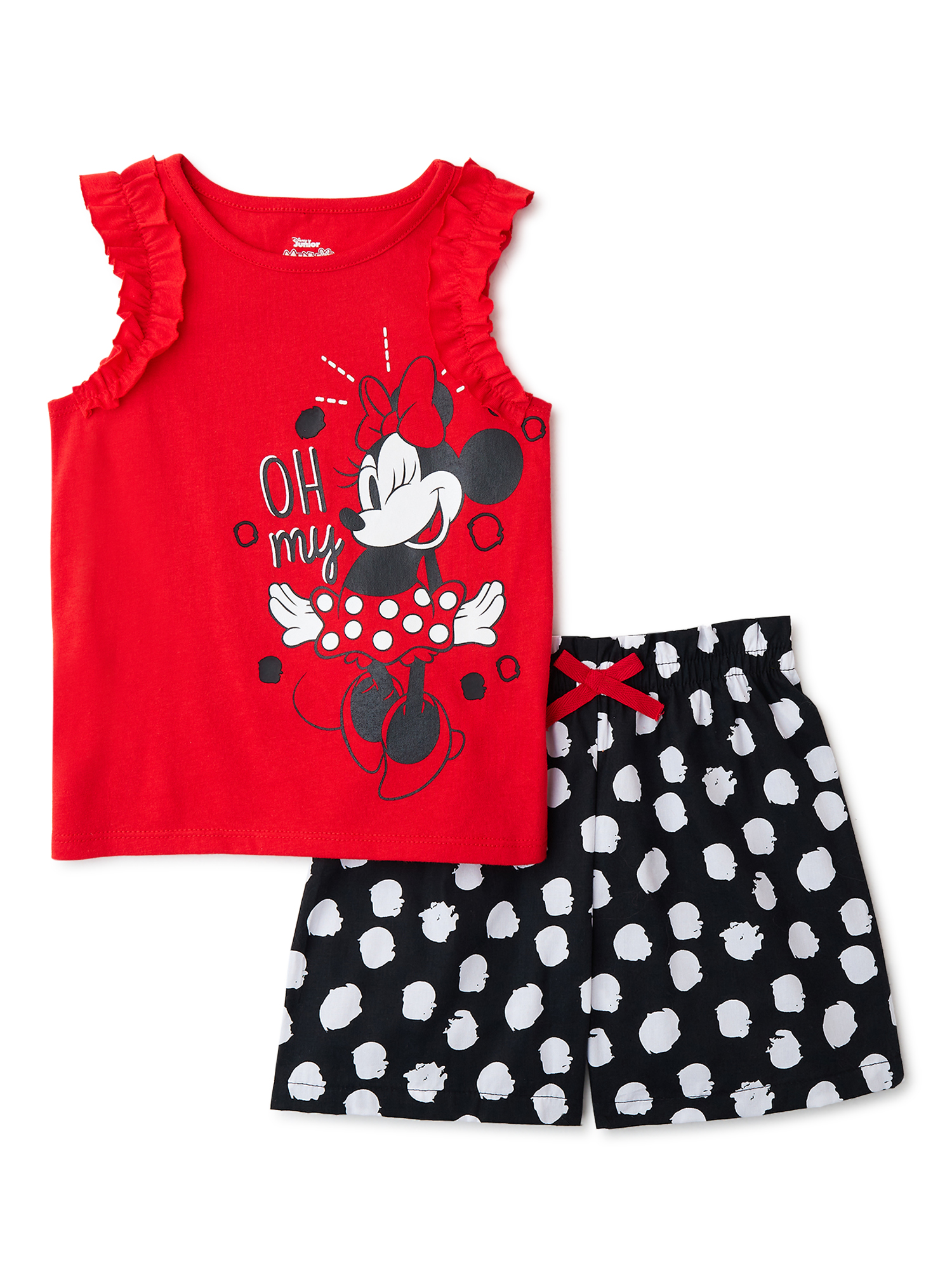 Minnie Mouse Ap Lic Short Set
