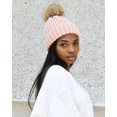 thumbnail image 6 of FURTALK Womens Winter Knitted Beanie Hat with Faux Fur Pom Warm Knit Skull Cap Beanie for Women, 6 of 6