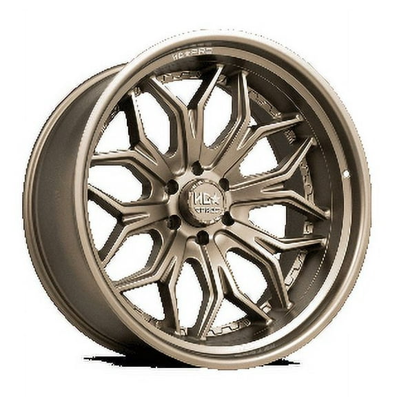 LHDPRO5 24X12 6X139.7 -45 106.1 All Satin Bronze