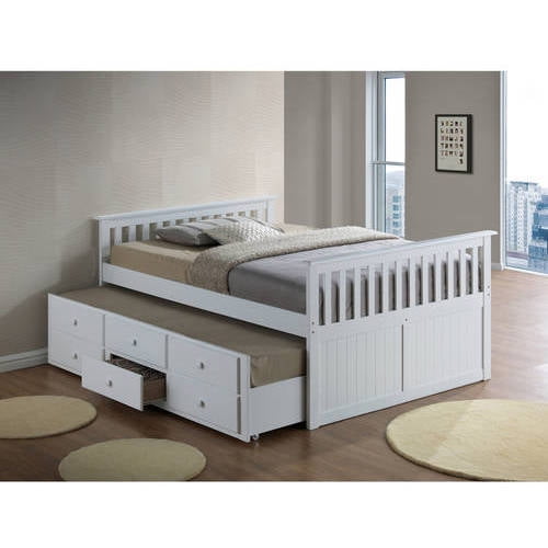 Broyhill Kids Marco Island Full Captains Bed with Twin Trundle and Storage