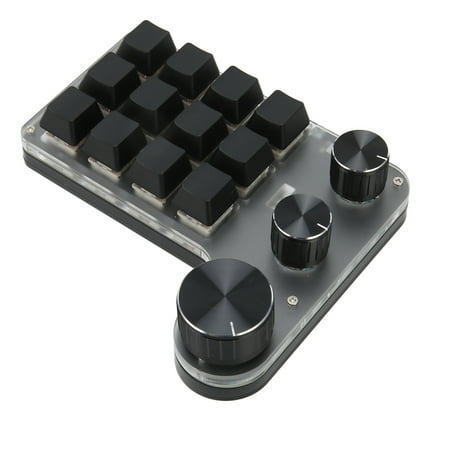 Macro Keyboard, Macro Mechanical Gaming Keypad 12 Keys DIY USB ...