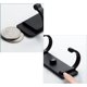 thumbnail image 5 of Wall Mounted Coat Racks with Hooks Hanging Holder Towel Rack 10.83' x 1.50' Modern Black Hanging for Clothes Entryway (4 Hooks, Black), 5 of 5