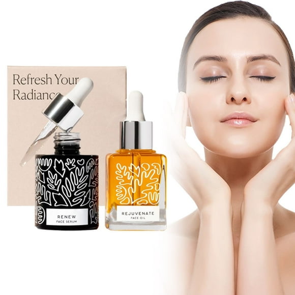 CozyQx Clearance! Essence The Night Set | Night (30mL) + Restorative Oil (35mL) With & Sea Buckthorn Oils And Fruit (Set Of 2)