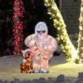 thumbnail image 4 of ProductWorks Rudolph & Bumble Pre-Lit Christmas Yard Ornament Holiday Decor, 4 of 10