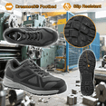 thumbnail image 3 of Brahma Men's Kamden Steel Toe Work Shoes, 3 of 9