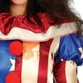 thumbnail image 3 of Fiestas Guirca Womens Patriot Clown Costume Set, 3 of 5