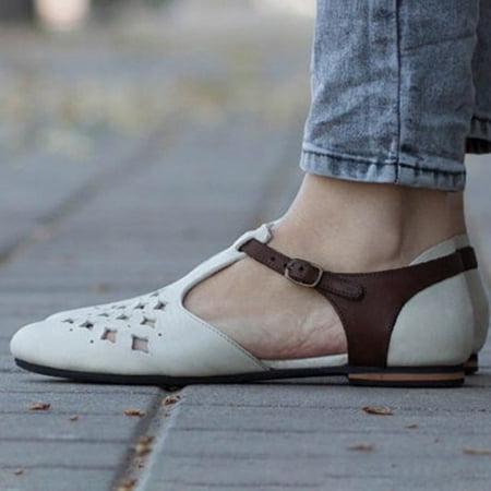 

eczipvz Walking Shoes Women Women s Knitted Flat Shoes Comfort Loafers Women Footwear Slip On Casual Breathable Mesh Walking Shoes Female Round Toe White