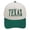 Blackish Green, variant on ManxiVoo Embroidered Two Tone Baseball Trucker Hat for Men Women Casual Sports and Sun Protection