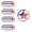 A, variant on Miwamany Patriotic Disposable Tableware Set for 24 Guests, Memorial Day & 4th of July Decorations, American Flag with Plates Cups , 250th Anniversary Party Kit