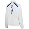 thumbnail image 3 of Women's G-III 4Her by Carl Banks White Kansas City Royals Red Flag Full-Zip Track Jacket, 3 of 3