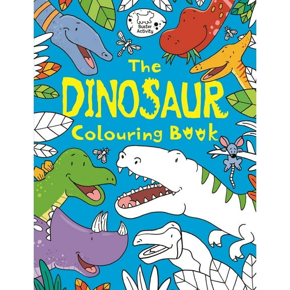 The Dinosaur Colouring Book (Paperback)
