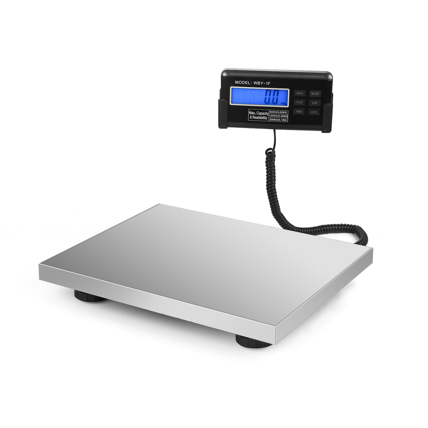 Digital Shipping and Postal Scale, Heavy Duty Stainless Steel Platform