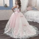 thumbnail image 1 of Girls Lace Long Prom Gowns Bridesmaid Kids Dresses For Girls Teens Girl Party Dress Kids Princess Evening Formal Wedding Vestido, 1 of 5