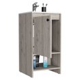 thumbnail image 4 of Light Gray Appearance Vanity - Two Shelves Storage - Bathroom Arrangement - Clean and Tidy, 4 of 5