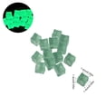 thumbnail image 3 of Fish Tank Decorations Fake Rocks Block Little Glow in The Dark Aquarium Stones Fish Turtle Tank Pebbles Gravel Garden Rocks 40Pc 1.4cm, 3 of 6